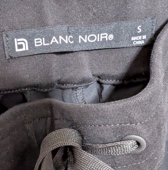 Blanc Noir Getaway Jogger black size small S - Picture 4 of 4